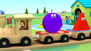 Shapes For Children Shapes 3d Train 2d Shapes Shapes Song Shape Songs Kids Training 2d Shapes