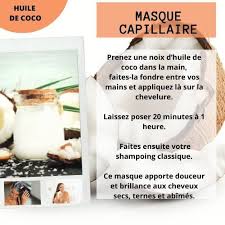 Huile De Coco Comment L Utiliser Huiles Essentielles Aromatherapie En 2020 Masque Huile De Coco Cheveux Huile De Coco Produit Pour Cheveux Crepus