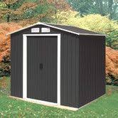 Found It At Wayfair Co Uk Parkside 6 X 4 Metal Storage Shed Metal Shed Steel Sheds Metal Storage Sheds