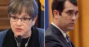Laura Kelly will face Derek Schmidt in Kansas governor race, with Dennis  Pyle as a wild card