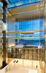 Thyssenkrupp Quartier Glazed With Pilkington Suncool 70 40 High Performance Solar Control Glass Atrium Gebaude Architektur