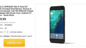If you said one, you're basically living in the 1950s of 2010s. Deal Woot Has 128gb Google Pixel Refurbished For Just 429 99 Today 300 Off