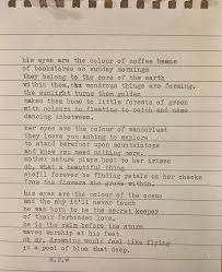 Each stanza consists of three lines,. Ig Universeandskinpoetry Poem Poetry Quote Love Typewriter Coffee Aesthetic Sappy Love Quotes Pretty Words Love Paragraph