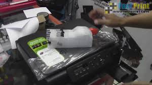 Very different from the infusion system in his other inkjet printer. Installation Chip Printer Brother Dcp J100 Chip Lc565 Youtube