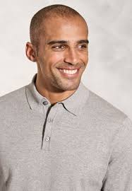 Bennett Grey Pure Cotton Long Sleeve Polo Shirt