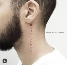 39 Trendy Vertical Side Neck Tattoo Neck Tattoo For Guys Side Neck Tattoo Small Neck Tattoos