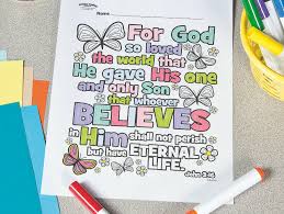 688 x 883 file type: John 3 16 Free Printable Coloring Page Fun365