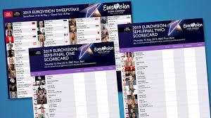 Bbc One Eurovision Song Contest Eurovision 2019 Party Pack