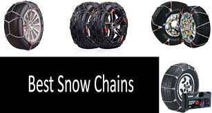 Top 5 Best Snow Chains In 2019 From 28 To 116