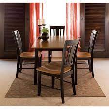 International Concepts San Remo Cinnamon And Espresso Wood Dining Chair Set Of 2 C58 10p The Home Depot In 2021 Solid Wood Dining Set Solid Wood Dining Room Wood Dining Room Set