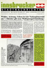 Innsbrucker Stadtnachrichten By Innsbruck Informiert Issuu