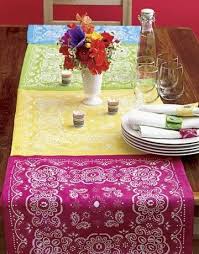 Table Runner By Inez May 98 Yaz Elisi Kendin Yap Kendin Yap Projeler