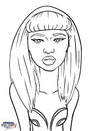 Hip hop rap star online coloring pages. Drawing Cardi B Coloring Pages Coloring Home