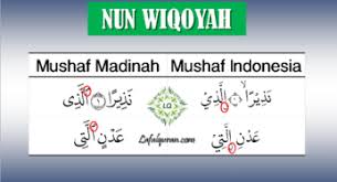 Surat annazi'at ayat 14, juz amma atau juz 30: Ikhfa Syafawi Dan Haqiqi Arti Huruf Hukum Dan Contohnya