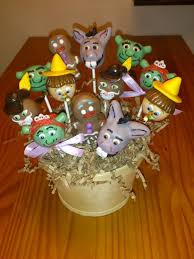 Have an awesome shrek party for your child. Pin By Katia Cali On Cake Pops Shrek Cake Cake Pop Favors Shrek