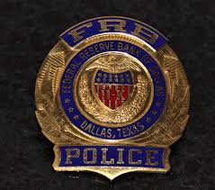 Federal Reserve Bank Of Dallas Police Karatclad R Dallas Police Police Badge Texas Police