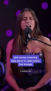 Emotional Piano Cover by Tate McRae in Radio One's Live Lounge