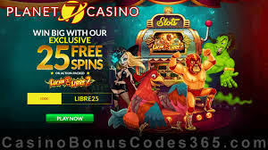 See all no deposit free spins for canadian players in 2021 Planet 7 Casino 25 Free Lucha Libre 2 Special No Deposit Offer Casino Bonus Codes 365
