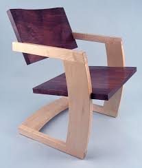 J Rusten Studio Crafted Palo Alto Cantilevered Lounge Chair In Walnut And Maple In 2020 Modern Wood Furniture Wood Furniture Design Wood Chair Diy
