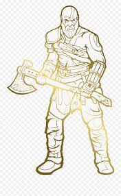 Coloring can be so much more than just a way to relax when you combine it with scripture, because the word of god is alive and powerful. Kratos God Of War Coloring Png Kratos Transparent Free Transparent Png Images Pngaaa Com