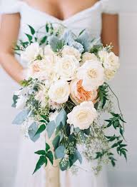 Elegant Nashville Fall Wedding Ruffled Rose Bridal Bouquet Cascading Wedding Bouquets Wedding Bouquets