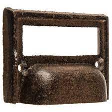 Rust Cast Iron Drawer Pull Iron Drawer Pulls Drawer Pulls Metal Drawers