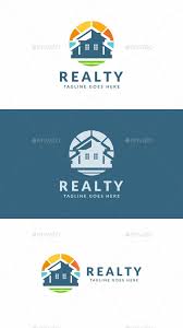 Real Estate Realty Logo Design Logo Design Template Logo Templates