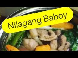 How To Cook Nilagang Baboy With Kamote Baecolano Cook Youtube