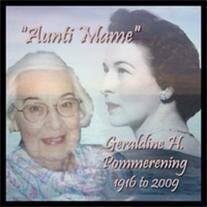Geraldine H. Pommerening Obituary