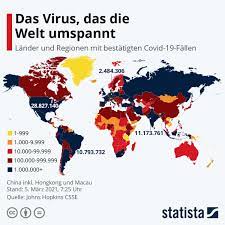 Infografik Das Virus Das Die Welt Umspannt Statista