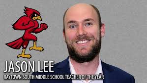 Jason Lee Raytown South Middle School, 2021-2022 Teacher of the Year