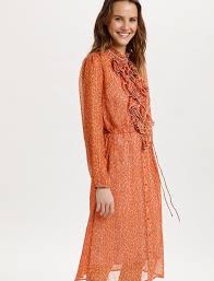 Saint tropez damen kleid pink, int xs, synthetik viskose. Saint Tropez Xelinasz Lilly Dress Midi Kleider Boozt Com
