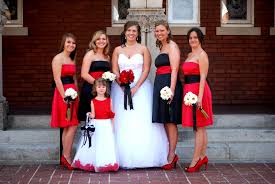 Check spelling or type a new query. Pin By Monica Eck On Wedding Red Wedding Dresses Black Red Wedding Red And White Weddings