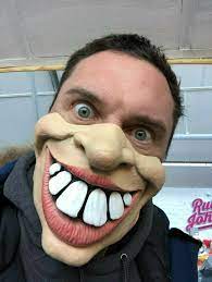 Cringeworthy photos that will give you major secondhand embarrassment. Funny People Halbes Gesicht Comedy Maske Stag Henne Party Latex Maskerade Lacht Ebay