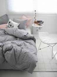 Black And Gray Bed In A Bag Twin Natural Gray Colored Naturally Wrinkled Soft Twin Queen Size Bedding Set Bedroom Design Grey Room Grey Bedding