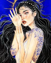 💙🖤”Always remember, your focus determines your reality.” -George  Lucas🖤💙 Masterpiece by @0073.uv