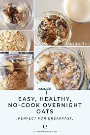 Soaking involves soaking the oats overnight in water with a tablespoon or so of acid, either from lemon juice or from apple cider vinegar. Easy Healthy No Cook Overnight Oats Recipe