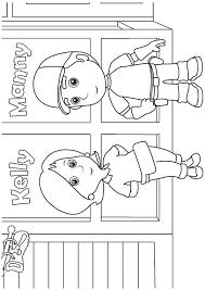 Kelly green color is considered a mixture of different colors; Parentune Free Printable A Handy Manny Coloring Kelly Coloring Picture Assignment Sheets Pictures For Child