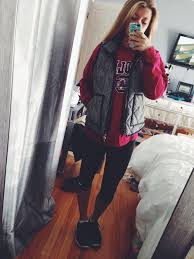 Summers and winters can be good to go in here. Jessika Fink Fashions Winter College Class Outfits
