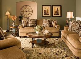 Raymour Flanigan The Dorian Collection In Olive Tones Raymourandflanigan Beige Living Rooms Transitional Furniture Green Walls Living Room