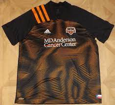 New Season Houston Dynamo Away Football Shirt 2020 2022 Sponsored By Md Anderson Cancer Centre