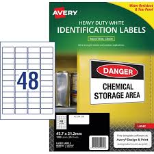 Avery label templates mac pages / numbers, label templates [mac pages / numbers. Avery Heavy Duty Laser Labels L4778 White 48 Per Sheet Officemax Nz