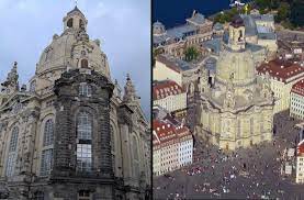 In february 1945, the final months of world war ii, allied forces dropped waves of firebombs on dresden, killing at least 35,000 people and turning the city's majestic 18th century lutheran. The Remarkable Dresden Church Rises From Ashes Of Wwii Bombing
