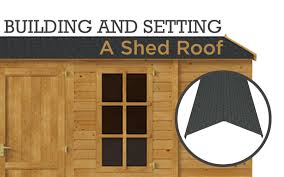 All 4 sides of the roofing need to be equivalent in size such that they integrate on top of the height developing a ridge. How To Build A Shed Roof Set The Roof Trusses Popular Shed Roof Styles