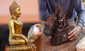 มาทำความสะอาดพระ รับพรปีใหม่ กันเถอะ