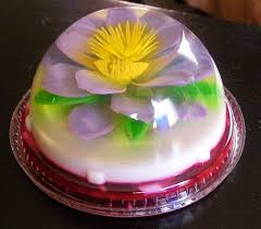 Pin By Amber Morris On Wedding Planning Edible Art 3d Jelly Cake Jelly Flower