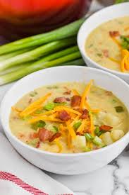 Creamy Potato Soup With Bacon Potato Bacon Soup Creamy Potato Soup Creamy Potato