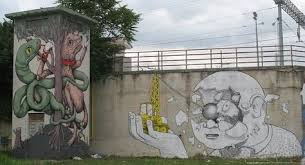 78 Best Blu Images Street Art Street Artists Street Art Graffiti