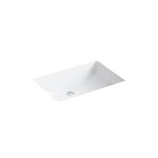 white with overflow drain k 2215 0
