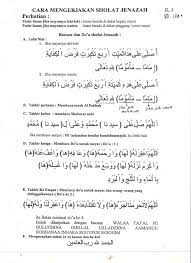 Doa Sholat Jenazah Takbir Ke 3 Blog Pendidikan